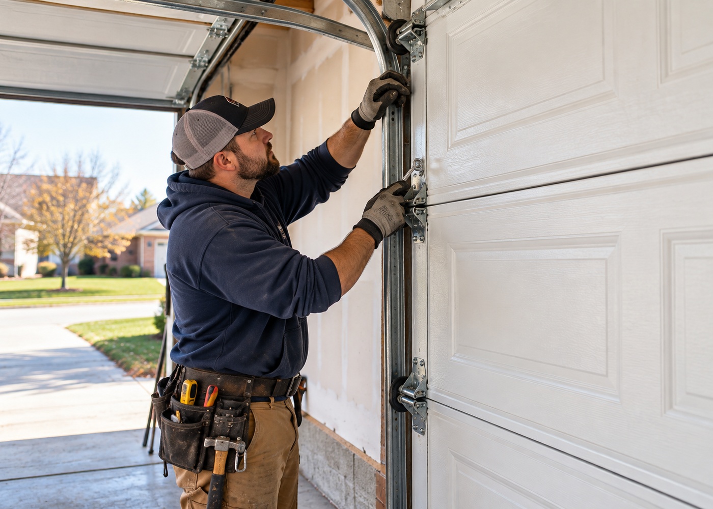 Garage door installation service in Shelbyville, Indiana