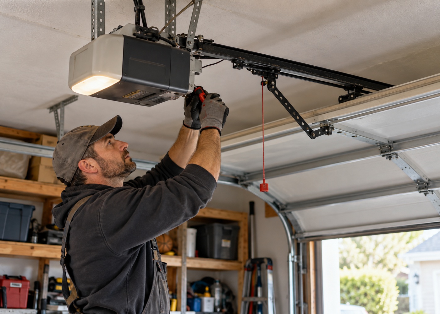 Garage door opener repair service in Shelbyville, Indiana
